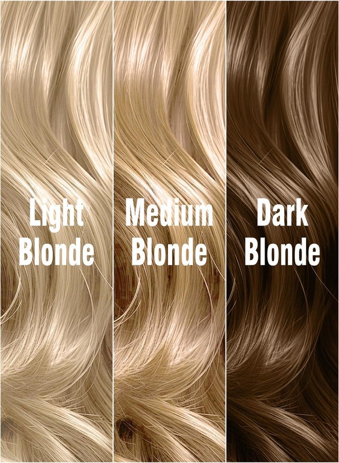 Farndu Hairline Powder - Hair Root Touch Up, Hair Color Powder, Hair Color Concealer | 3 Shades: Light, Medium, Dark Blonde | 24-Hour Stain-Proof for Hair, Thinning Hairline, Hair Loss (3 Shades in 1) - Image 2